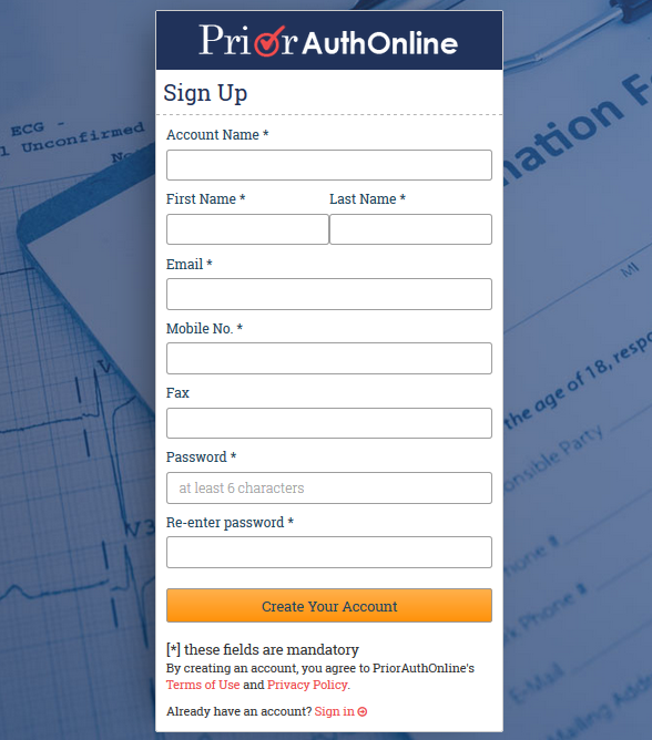 Get Prior Authorization Forms As Low As 5 Per Auth